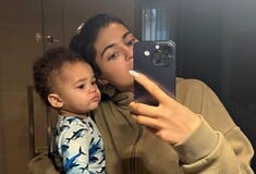 Kylie Jenner Shares First Photo of Son's Face and Finally Reveals His Name