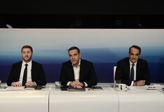 Debate- Μητσοτάκης: Ο Ανδρουλάκης δεν αποτελεί κίνδυνο- Τσίπρας: Να δώσει εξηγήσεις