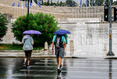 Καιρός: Πάνω από 50 χιλιοστά βροχής σε δύο ώρες στη βόρεια Αττική- Νέα κακοκαιρία αύριο