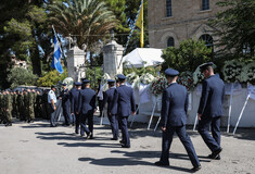 Κηδεία Χρήστου Μουλά: Το «τελευταίο αντίο» στο σμηναγό που σκοτώθηκε στην Κάρυστο