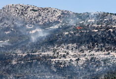 Πάρνηθα: 12 φωτιές στους πρόποδες σε ένα 24ωρο- Η εικόνα από το πύρινο μέτωπο