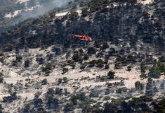 Φωτιά στην Πάρνηθα: Βελτιωμένη εικόνα - Τα υπόλοιπα μέτωπα 