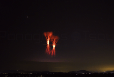 Κακοκαιρία: Εντυπωσιακό, διπλό red sprite από την καταιγίδα στο Αιγαίο