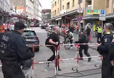 Εuro 2024: Άνδρας απειλούσε με τσεκούρι αστυνομικούς στο Αμβούργο - Τον πυροβόλησαν