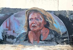 Θεσσαλονίκη: Με το πρόσωπο της Μαρίας Καβογιάννη από το Maestro το γκραφίτι για την έμφυλη βία