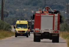 Ιωάννινα: Τροχαίο με τραυματία οδηγό - Επιχείρηση της πυροσβεστικής για τον απεγκλωβισμό του