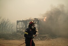 Μεγάλη φωτιά στο Κρανίδι Αργολίδας - Μήνυμα 112 για εκκένωση της Δάρδιζας