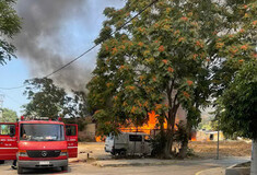 Φωτιά στο Μοσχάτο: Σε ύφεση η πυρκαγιά