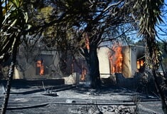 Φωτιά στην Κερατέα: Πολύ δύσκολη η κατάσταση - Έχουν καεί σπίτια, δηλώνει ο δήμαρχος