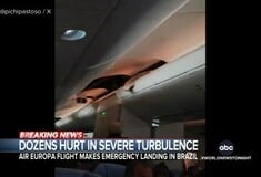Βραζιλία: Παιδί δύο ετών βρέθηκε στην οροφή του Boeing μετά τις αναταράξεις στην πτήση της Air Europa