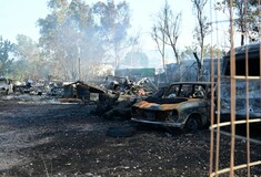 Αχαρνές: Από υπαίθριο χώρο κοντά στο ρέμα της Χελιδονούς ξεκίνησε η φωτιά