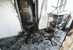 Καραμανδάνειο: Ζημιές στο νοσοκομείο από τη φωτιά