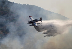 Ρέθυμνο: Μεγάλη φωτιά στα Σελλιά - Ήχησε το 112