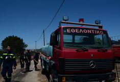 Φωτιά τώρα στο Μαρκόπουλο - Σηκώθηκαν εναέρια μέσα