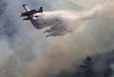 Φωτιά τώρα στην Κεφαλονιά: Επιχειρούν ισχυρές δυνάμεις και εναέρια μέσα