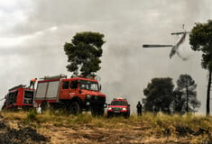 Φωτιά τώρα στον Πρόδρομο Αιτωλοακαρνανίας - Μήνυμα εκκένωσης από το 112 