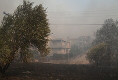 Φωτιά στην Αττική: Νέο μήνυμα 112 για τον Διόνυσο