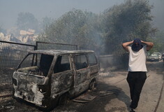 Φωτιά στην Αττική: Σε Πεντέλη, Βριλήσσια, Διόνυσο και Αφίδνες τα κυριότερα μέτωπα