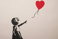 Banksy: Βρέθηκε το διάσημο έργο του που είχε κλαπεί το «Κορίτσι με το Μπαλόνι»