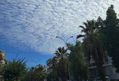 Σπάνιο θέαμα - Σύννεφα «mammatus» στον ουρανό του Ηρακλείου