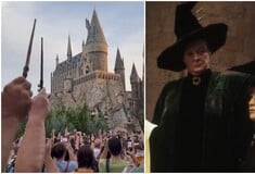 Μάγκι Σμιθ: Ο φαν του Harry Potter αποχαιρετούν την «κυρία ΜακΓκόναγκαλ» έξω από το κάστρο Hogwarts