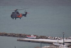 Χίος: Super Puma της Πολεμικής Αεροπορίας διέσωσε δύο ναυτικούς από δεξαμενόπλοιο