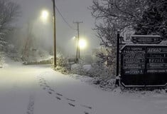 Χιόνια και τσουχτερό κρύο σε αρκετές περιοχές της χώρας - Ποιες «ντύθηκαν» στα λευκά 