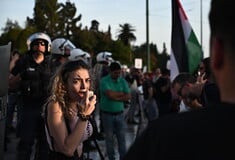 Σύνταγμα: Μεγάλη συγκέντρωση αλληλεγγύης για την Παλαιστίνη