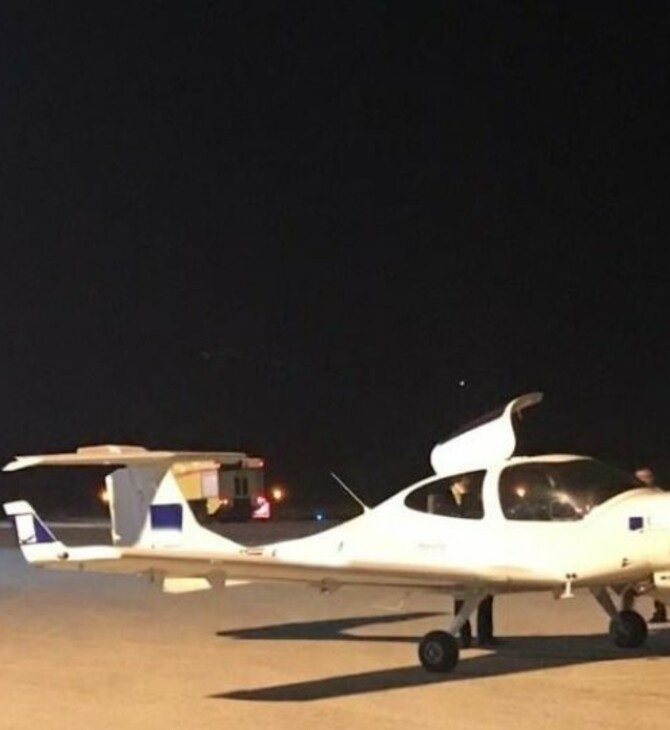 Αναγκαστική προσγείωση για εκπαιδευτικό αεροσκάφος στη Μυτιλήνη