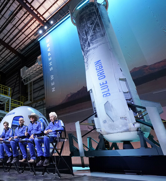 Η Blue Origin ανακοίνωσε δεύτερη αποστολή στις 12 Οκτωβρίου 