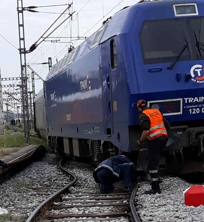 Εκτροχιασμός αμαξοστοιχίας στη Θεσσαλονίκη: Η ανακοίνωση του ΟΣΕ για το συμβάν