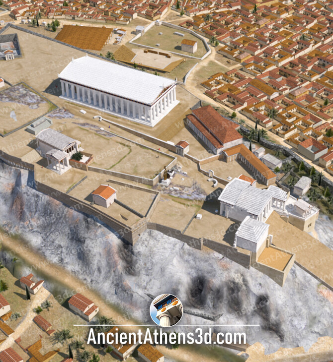 Μια 3D ξενάγηση στην Κλασική Αθήνα του 5ου αιώνα π.Χ