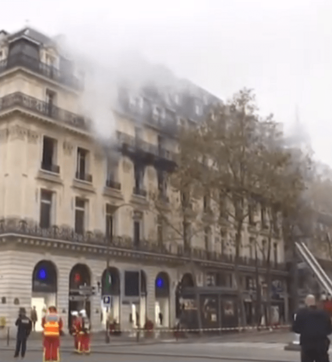 Αναστάτωση στο Παρίσι από μεγάλη φωτιά σε κτίριο με γραφεία και καταστήματα