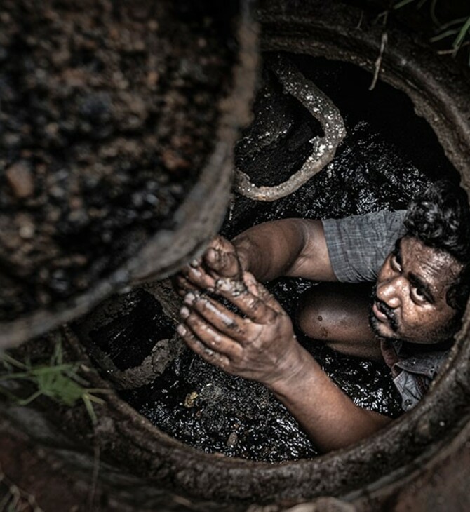 Risking snakes and toxic gases in the ‘world’s worst job’