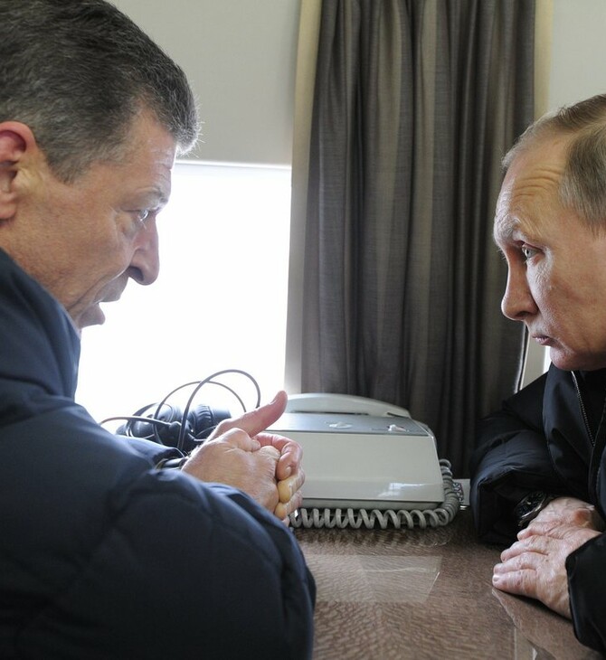 Ο Κόζακ και ο Πούτιν συζητούν
