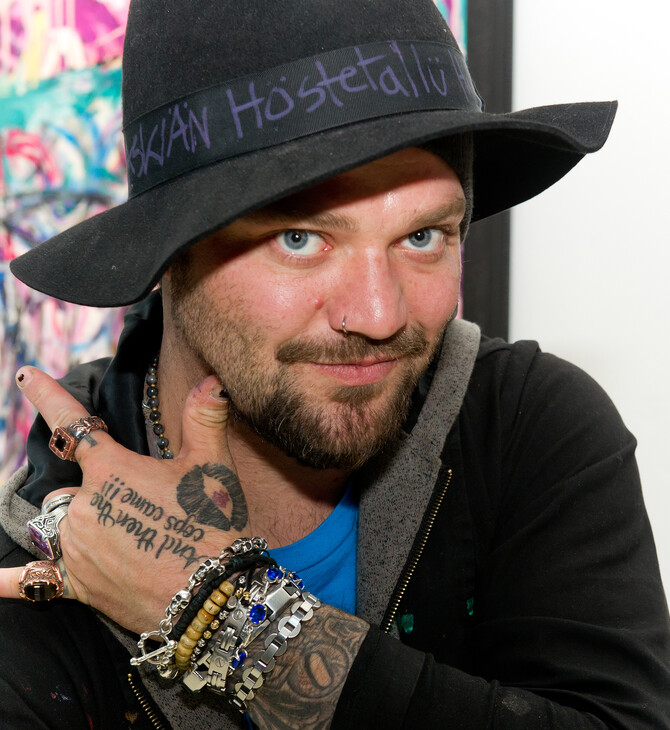 Jackass star Bam Margera turns himself in to police over alleged assault