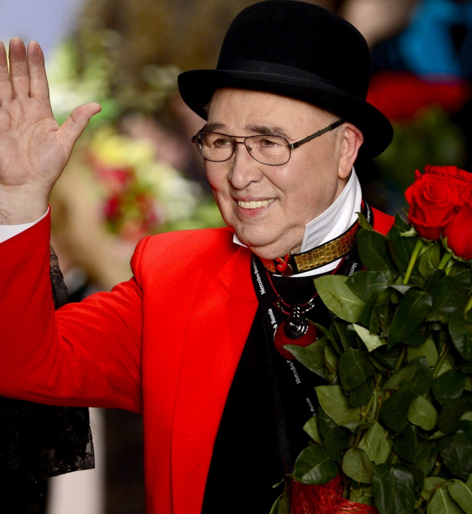Πέθανε ο Βιάτσεσλαβ Ζάιτσεφ, ο σχεδιαστής μόδας γνωστός ως «Κόκκινος Ντιόρ»