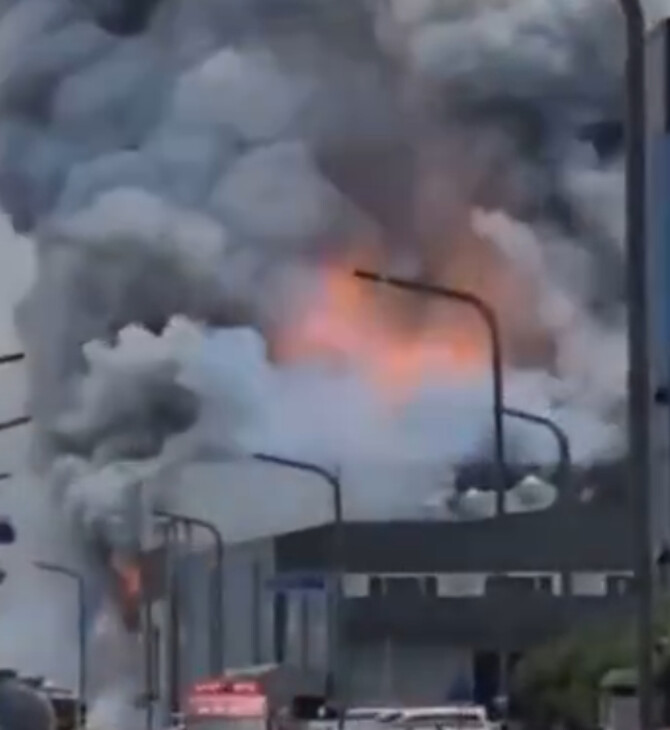 Νότια Κορέα: Η στιγμή της έκρηξης μπαταριών λιθίου στο εργοστάσιο