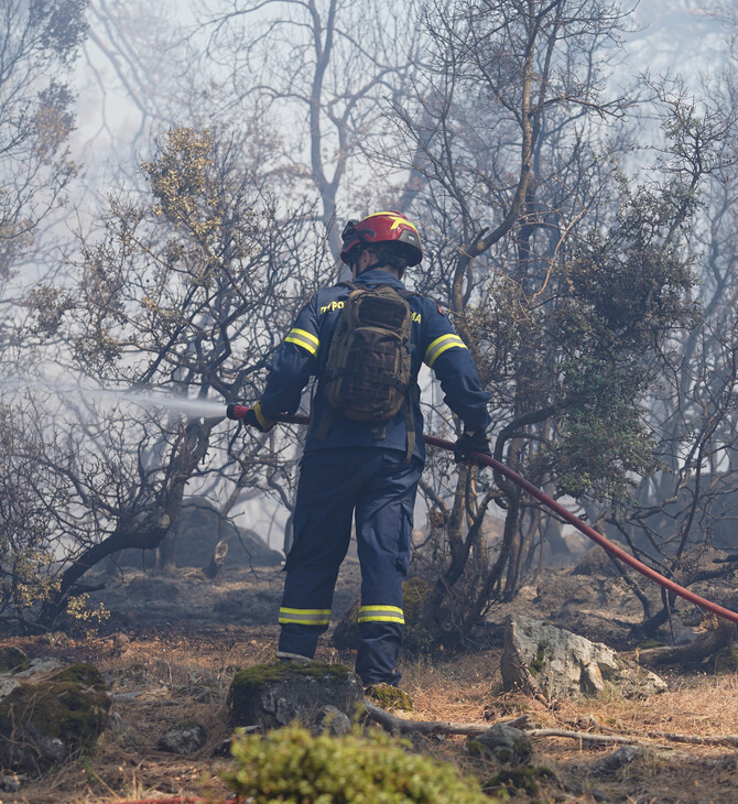 Συνελήφθη 28χρονος για τη φωτιά στη Λέσβο