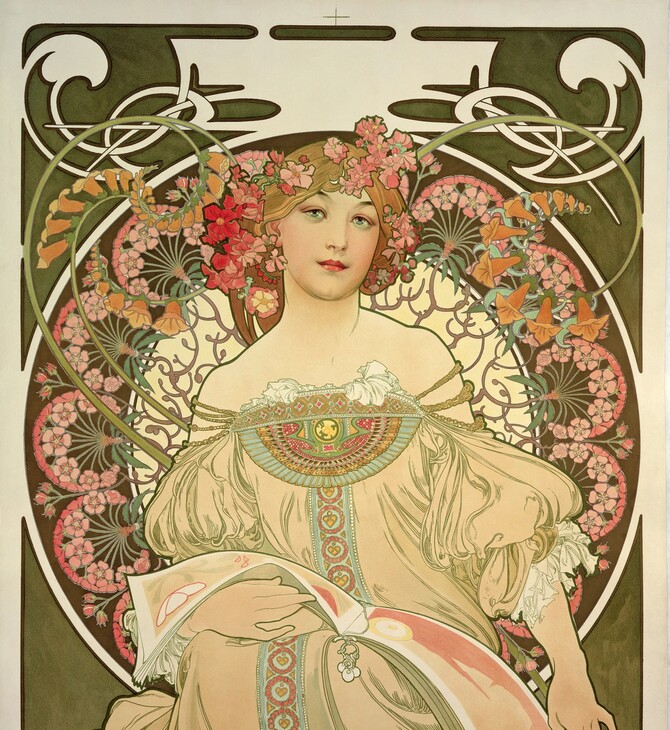 Το πνεύμα της Art Nouveau και το έργο του Alphonse Mucha σε μια μεγάλη έκθεση