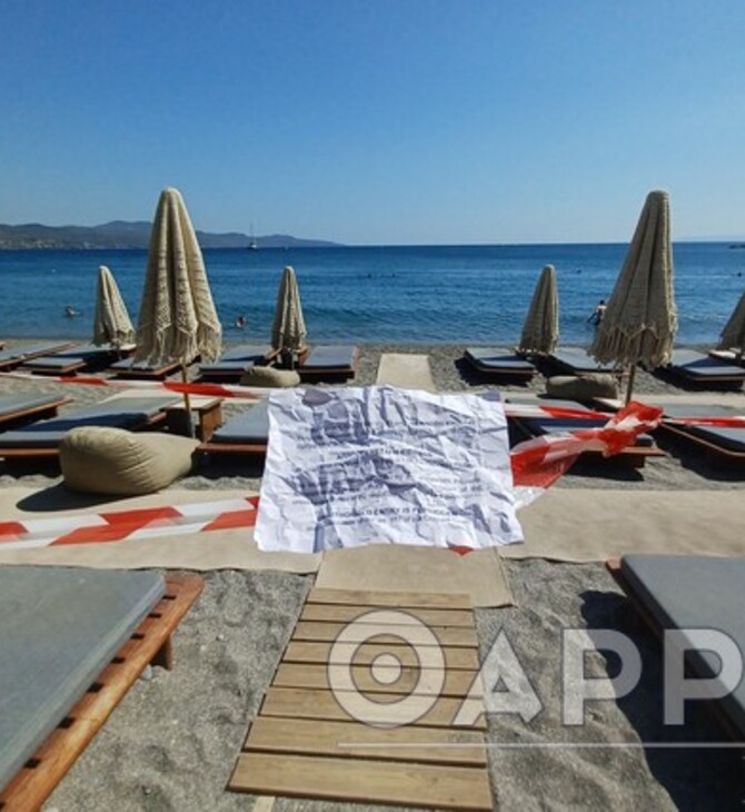 «Λουκέτο» σε beach bar στην Καλαμάτα μετά από καταγγελίες στο «MyCoast»