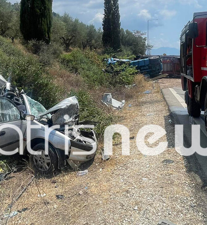 Πολύνεκρο τροχαίο στη Μεσσηνία: Δύο παιδιά και δύο ενήλικες τα θύματα