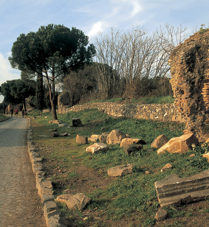 Η αρχαία ρωμαϊκή Αππία οδός γίνεται το 60ό μνημείο παγκόσμιας κληρονομιάς της Unesco