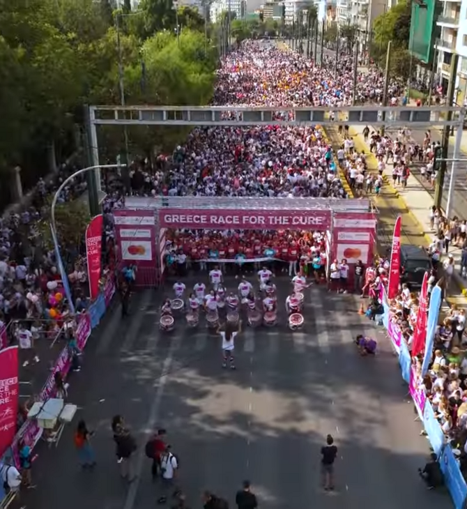 Greece Race for the Cure® 2024: Μαζί πιο δυνατοί από τον καρκίνο του μαστού!