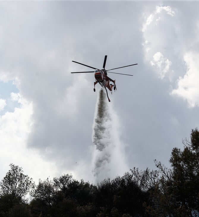 Φωτιά στον δήμο Μύκης στην Ξάνθη - Καίγεται δασική έκταση 