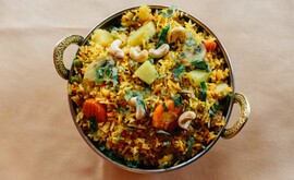 Ρύζι Biryani με λαχανικά