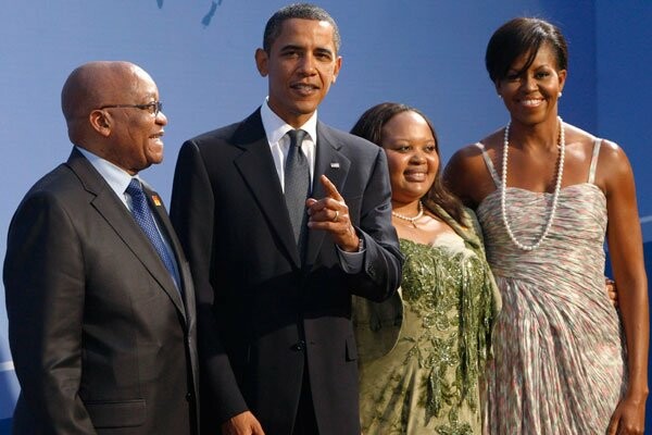 Ν. Αφρική: Συνάντηση Ζούμα – Ομπάμα