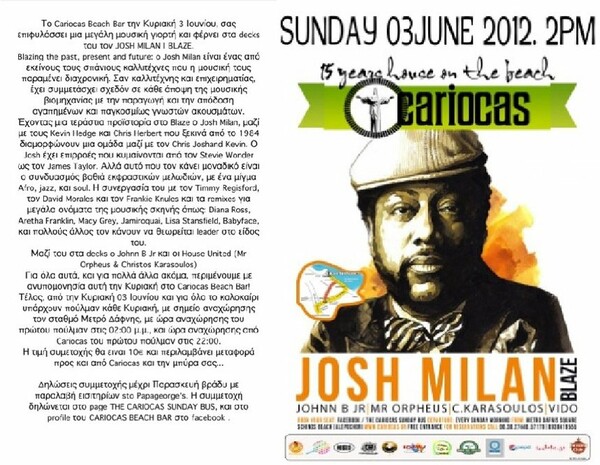 Josh Milan@ Cariocas