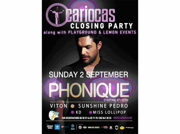 Cariocas Beach Bar Closing party!