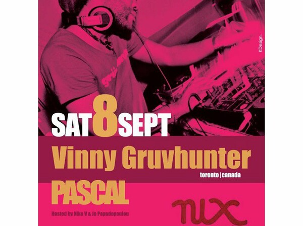 Vinny Gruvhunter - Dj Pascal @ Nix Bar